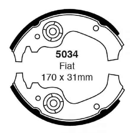 Zapatas de freno delanteras EBC