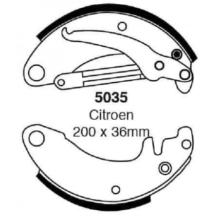 Zapatas de freno delanteras EBC