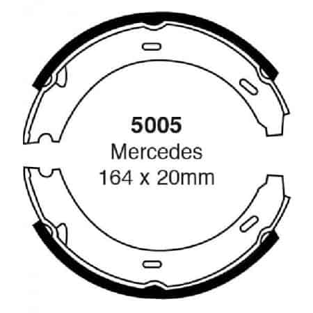 Zapatas de freno traseras EBC