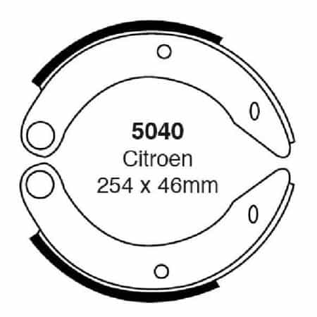 Zapatas de freno traseras EBC
