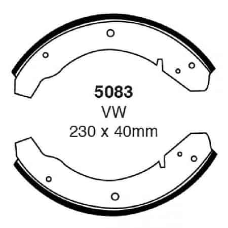 Zapatas de freno traseras EBC