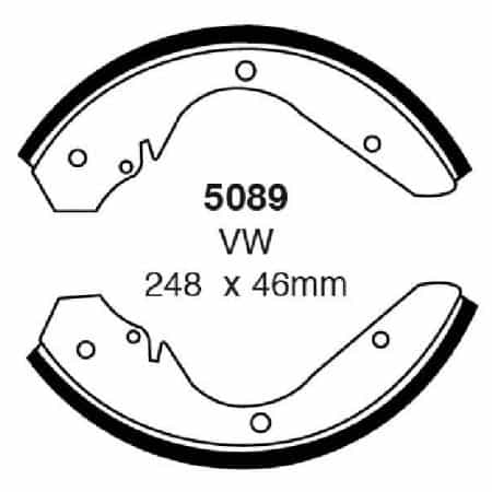 Zapatas de freno traseras EBC