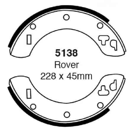 Zapatas de freno traseras EBC