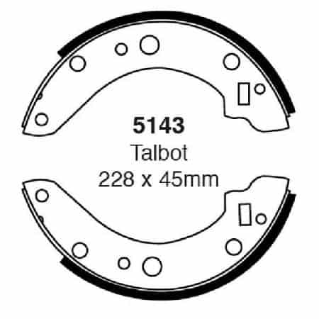Zapatas de freno traseras EBC