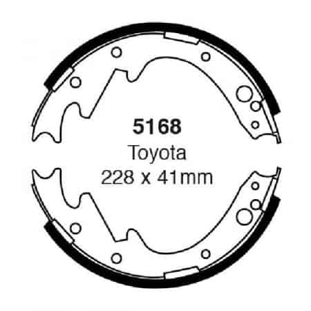 Zapatas de freno traseras EBC