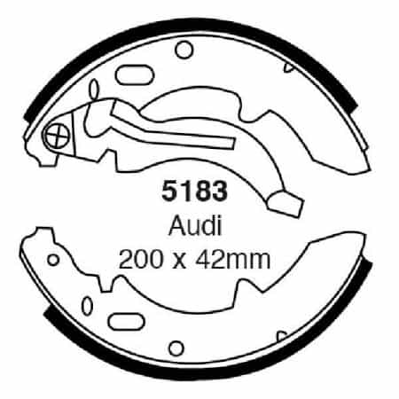 Zapatas de freno traseras EBC