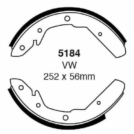 Zapatas de freno traseras EBC