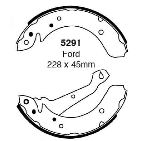 Zapatas de freno traseras EBC