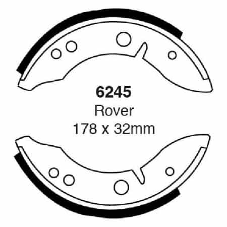 Zapatas de freno traseras EBC