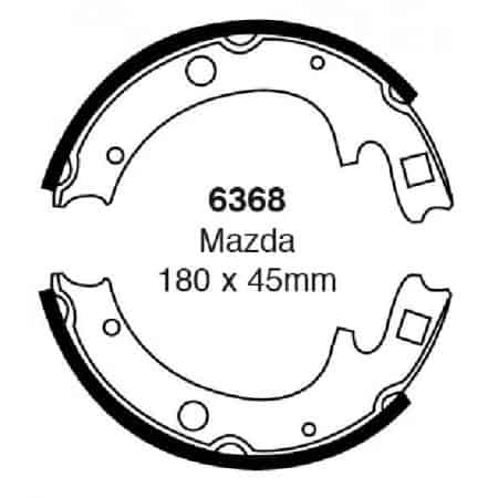 Zapatas de freno traseras EBC