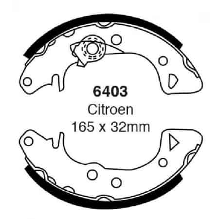 Zapatas de freno traseras EBC