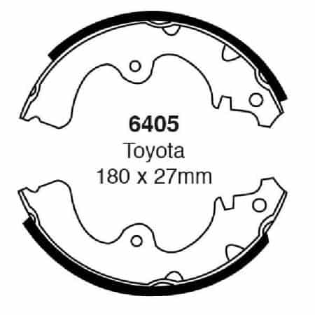 Zapatas de freno traseras EBC