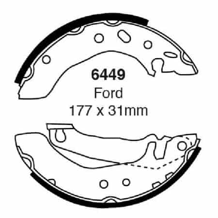 Zapatas de freno traseras EBC