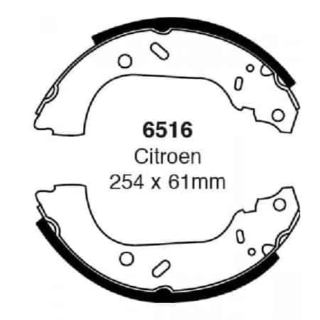 Zapatas de freno traseras EBC