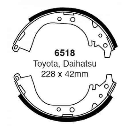 Zapatas de freno traseras EBC