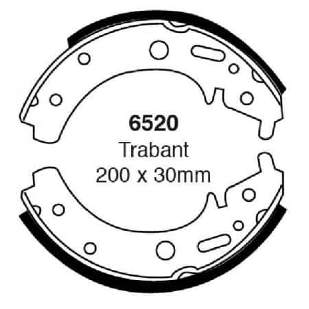 Zapatas de freno traseras EBC