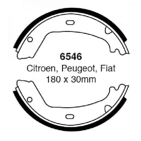 Zapatas de freno traseras EBC