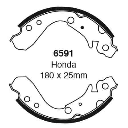 Zapatas de freno traseras EBC
