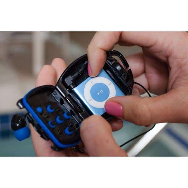 Funda para ipod shuffle 4ª generacion y auriculares sumergibles Interval  para nadadores