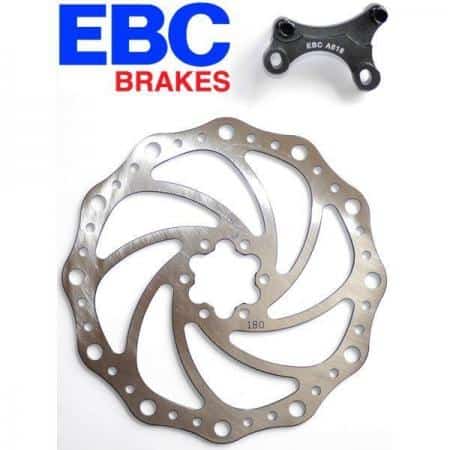 EBC MTB 180mm floreado IS 2000